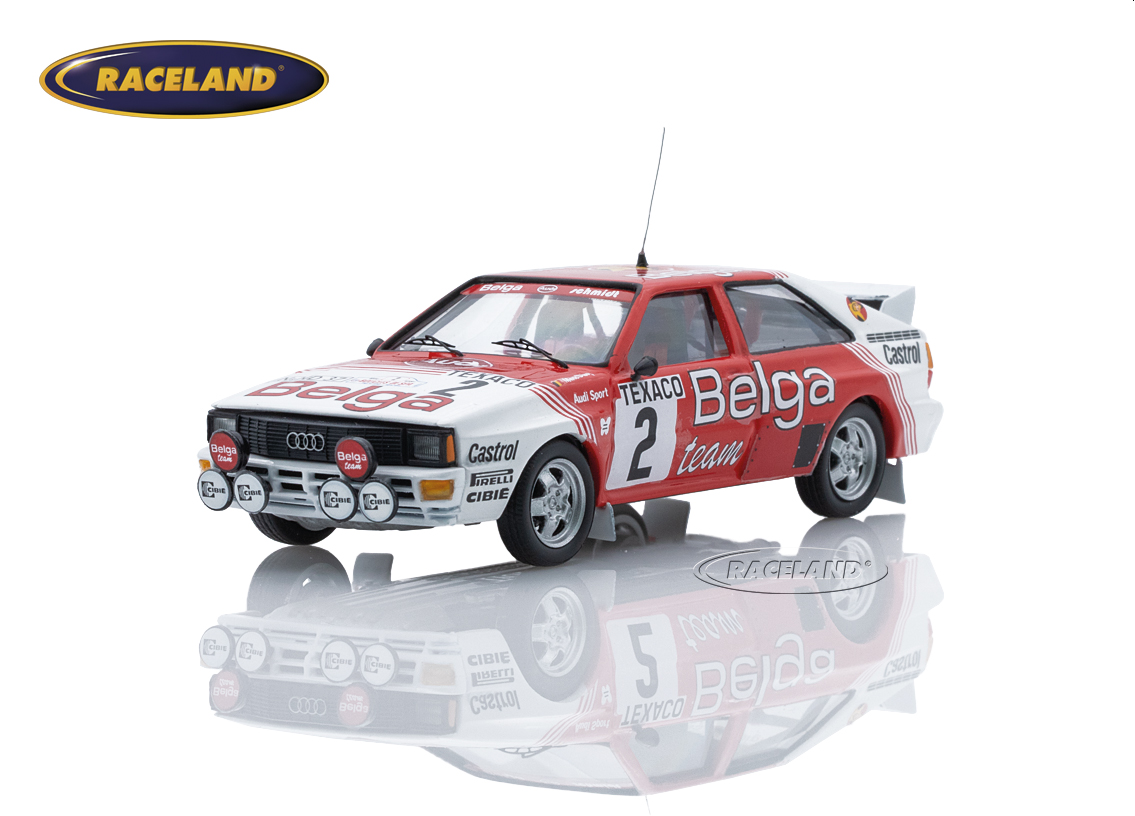 Audi Quattro A1 Belga winner Rallye Boucles de Spa 1983