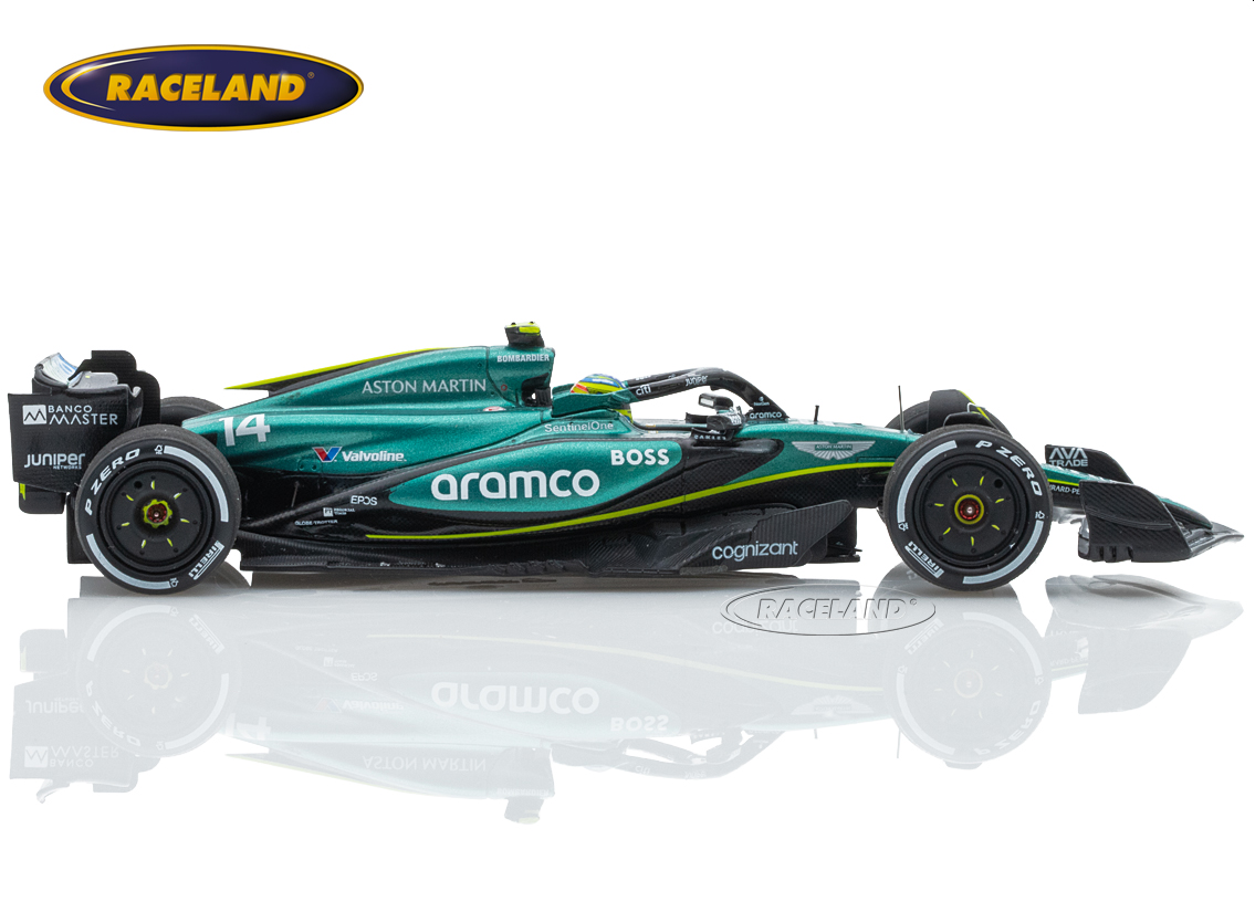Aston Martin AMR24 Mercedes F1 Aramco Cognizant 5° Saudi Arabian GP 2024