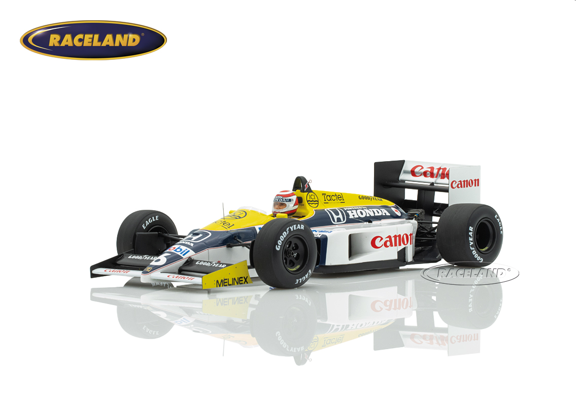 Williams FW11 Honda V6 F1 Canon winner Brazilian GP 1986