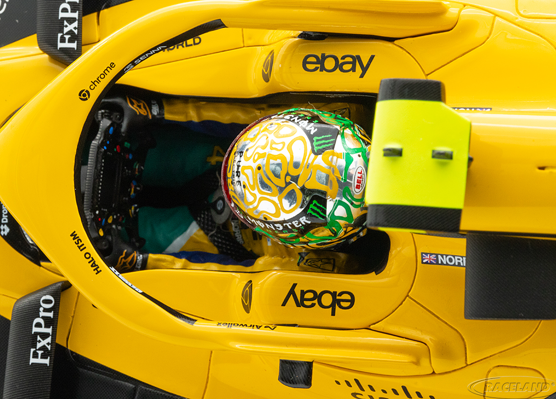 McLaren MCL38 Mercedes F1 Senna Design 4° Monaco GP 2024