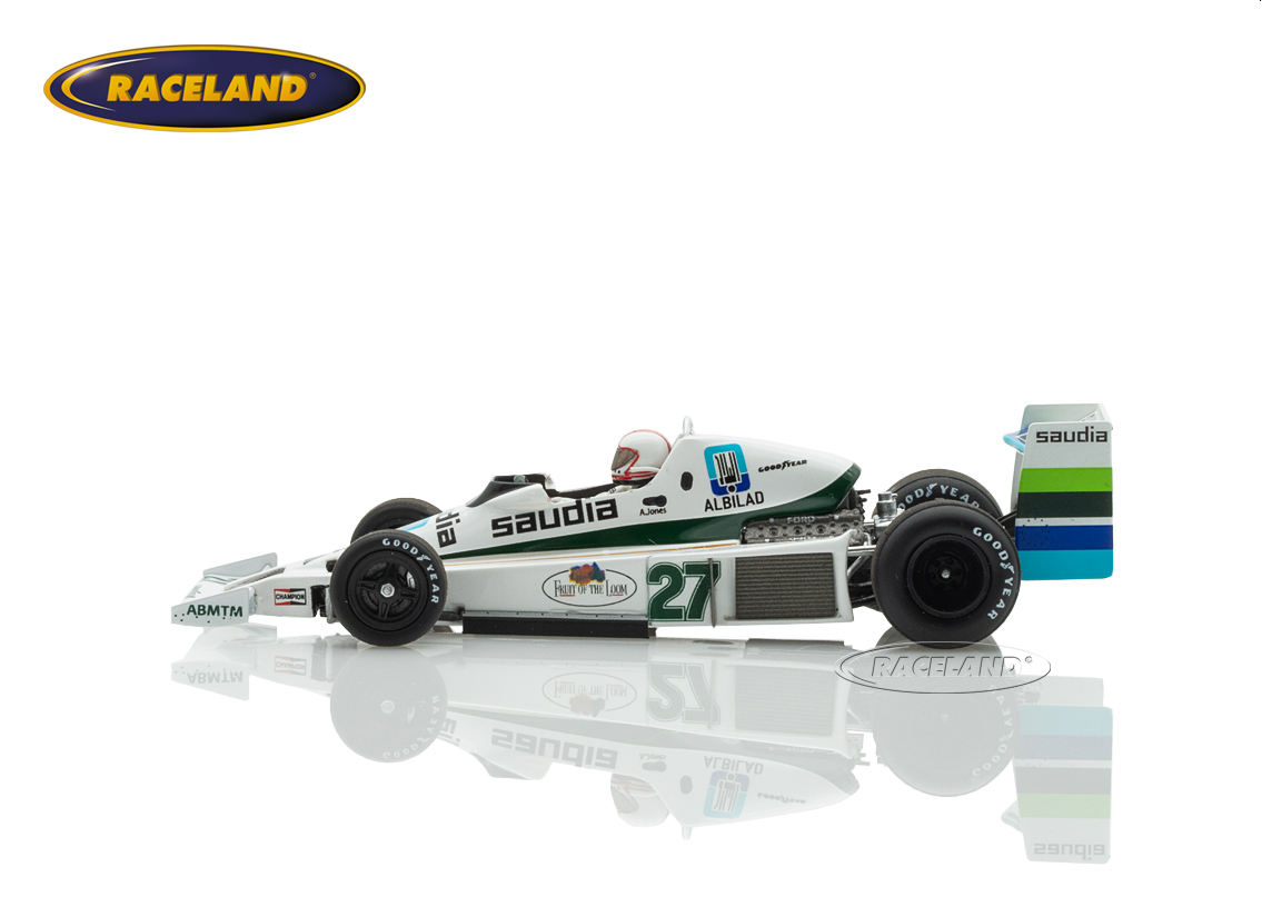 Williams FW06 Cosworth V8 F1 2° US GP Watkins Glen 1978