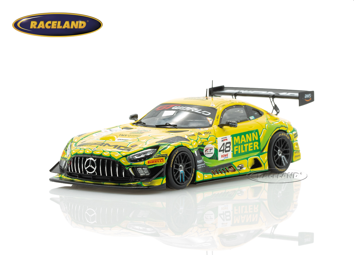 Mercedes AMG GT3 EVO Team MANN Filter 10° Spa 24H 2025