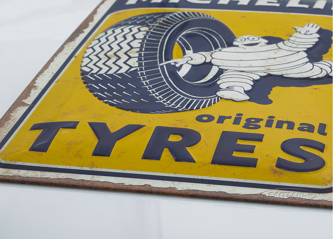 tin sign Michelin Original Tyres Logo 20 x 30cm