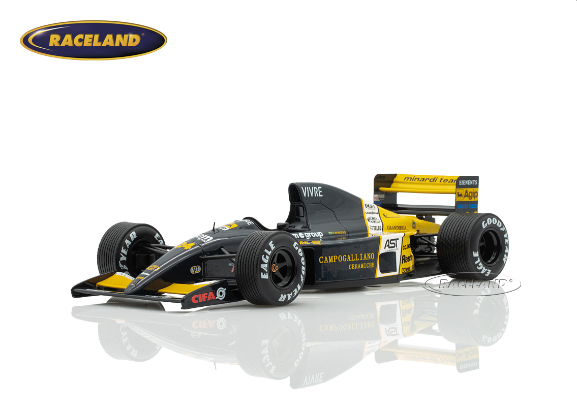 Minardi M191 Ferrari V12 F1 16° Australian GP Adeleide 1991