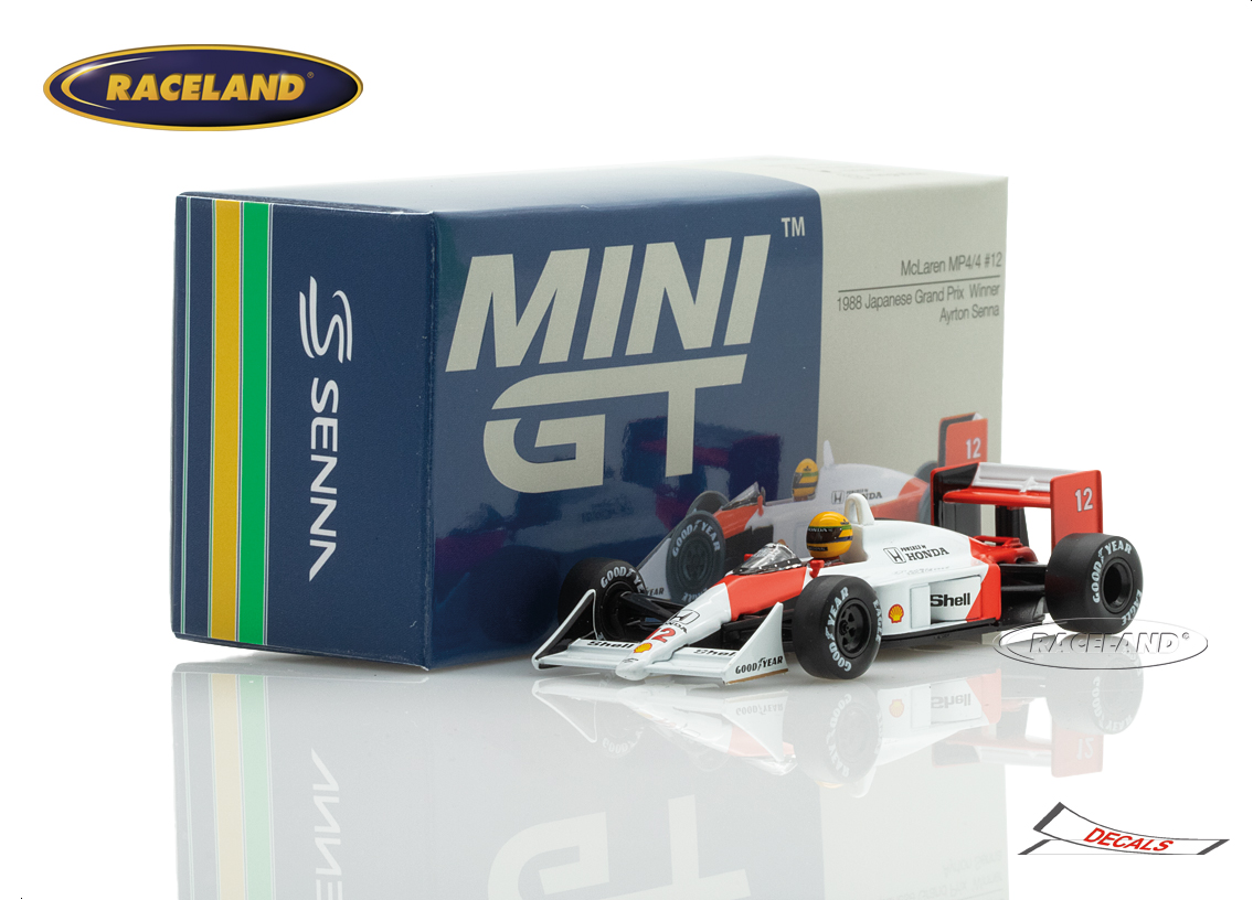 McLaren MP4/4 Honda V6 Turbo F1 winner Japanese GP World Champion 1988