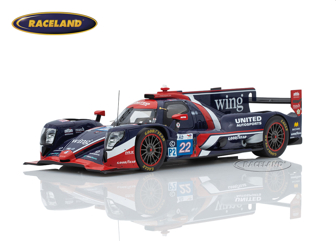 Oreca 07 Gibson United Autosports winner LMP2 15° Le Mans 2024