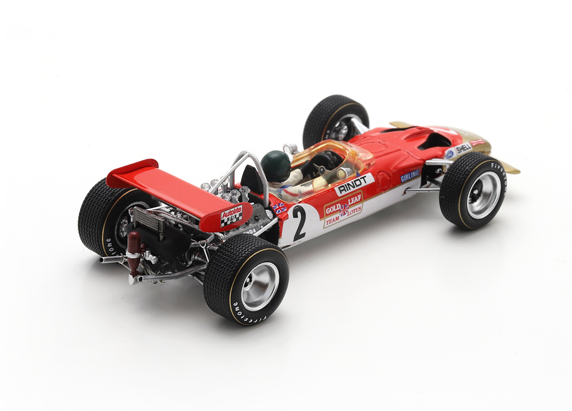 Lotus 49B Cosworth V8 F1 Gold Leaf winner US GP Watkins Glen 1969