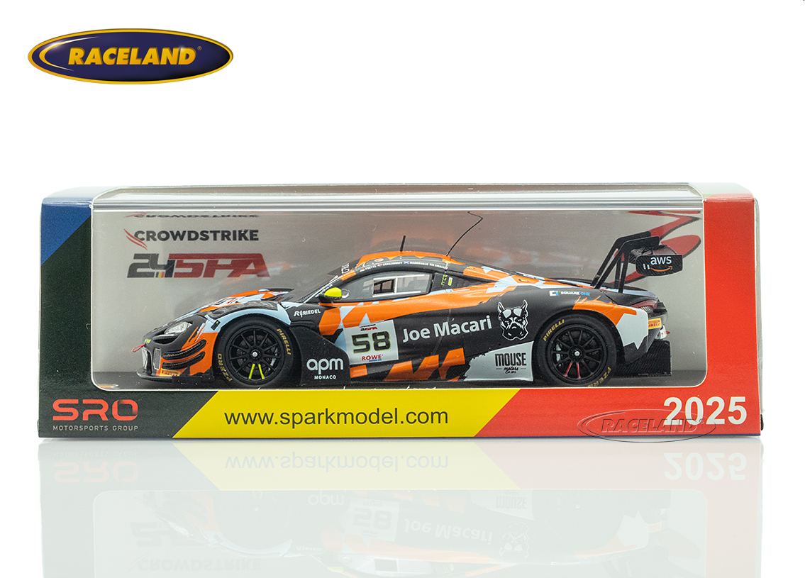 McLaren 720S GT3 EVO Garage 59 12° Spa 24H 2025