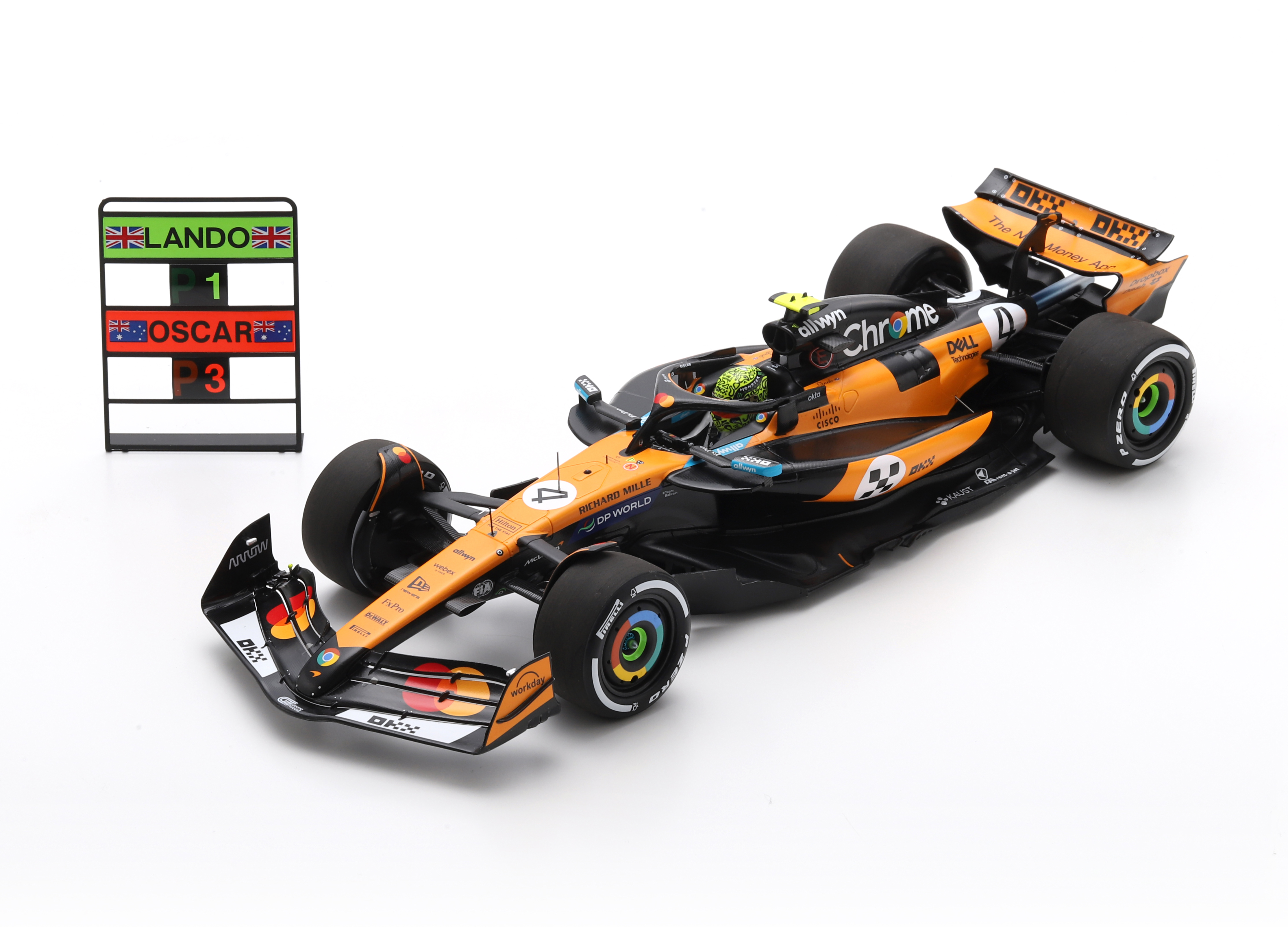 McLaren MCL39 Mercedes F1 winner Monaco GP 2025