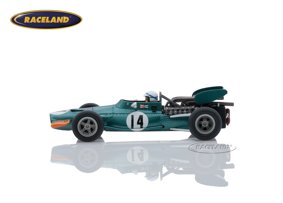BRM P139 BRM V12 F1 Owen Racing Org. practice German GP Nürburgring 1969
