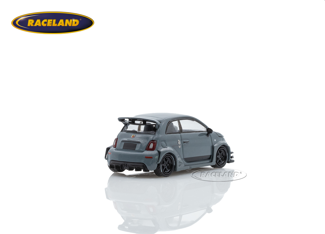 Fiat Abarth 595 LB-Works X Abas Works 2024 - grey