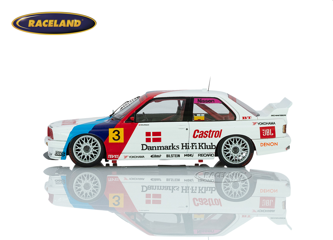 BMW M3 E30 Schnitzer Castrol winner GP Denmark Jyllandsringen 1991