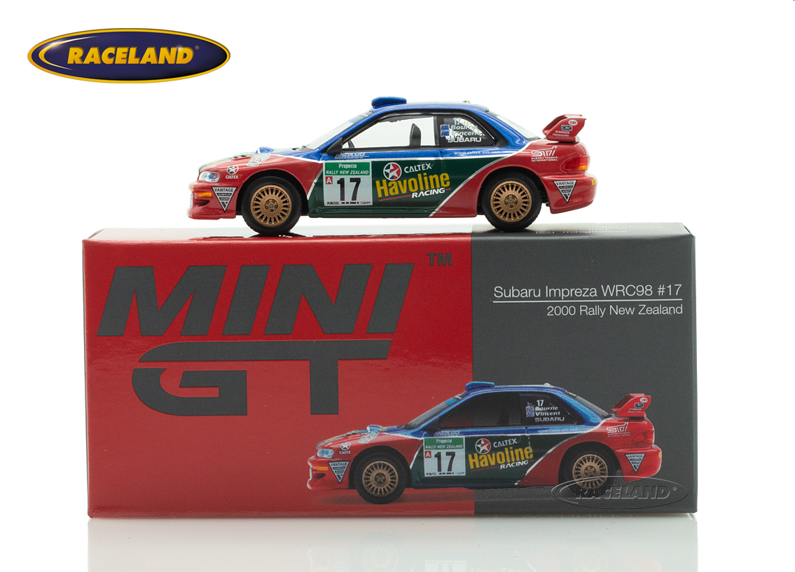 Subaru Impreza S5 WRC '98 Rallye New Zealand 2000