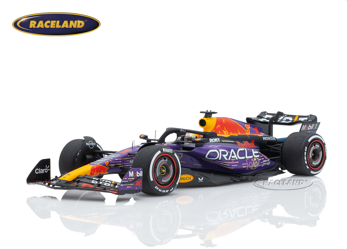 Red Bull Oracle RB19 Honda RBPT F1 winner GP Las Vegas 2023 World Champion