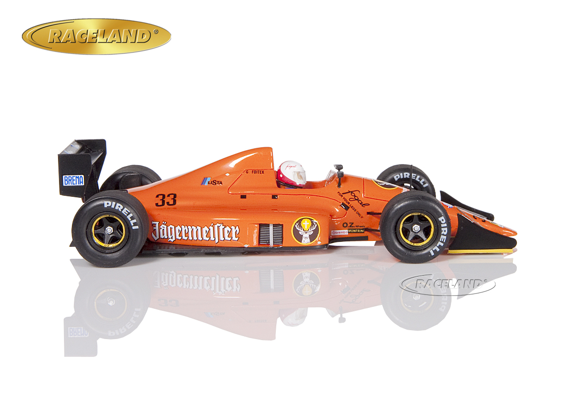 Eurobrun ER189 Judd F1 Jägermeister German GP Hockenheim 1989