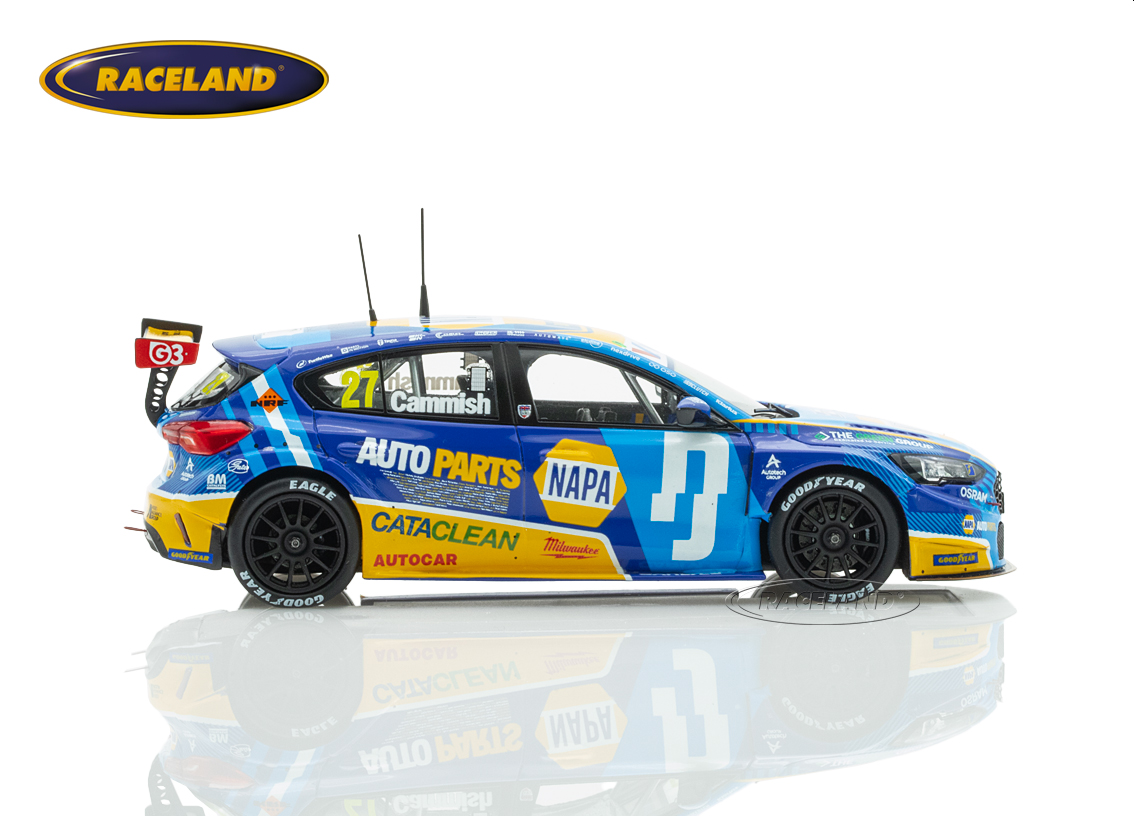 Ford Focus NAPA Racing UK BTCC Knockhill 2024