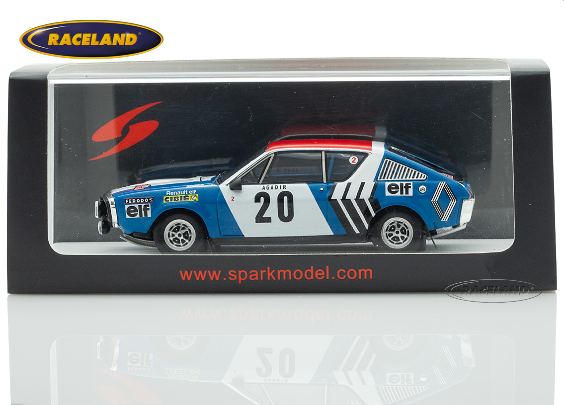 Renault 17 Gordini Alpine Renault 5° Rallye Monte Carlo 1975