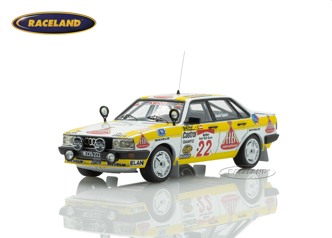 Audi 80 Quattro Safari Rallye 1986