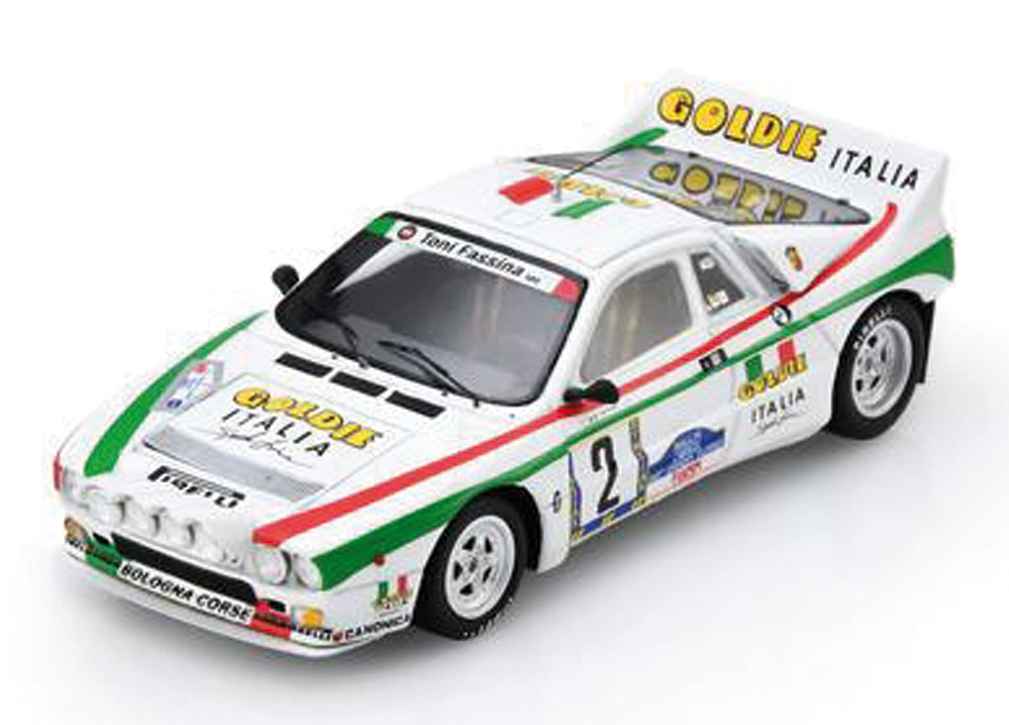 Lancia 037 Rally Bologna Corse winner Targa Florio 1984
