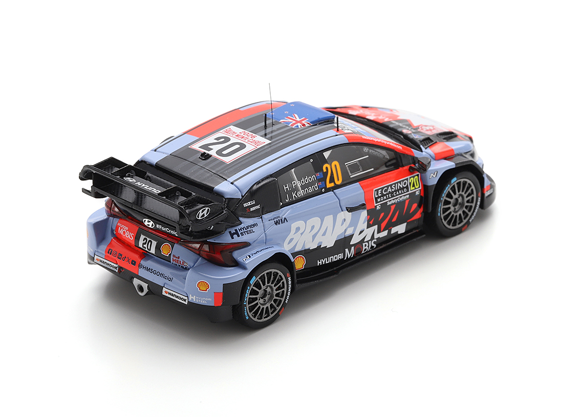 Hyundai i20N Rally1 SHELL MOBIS WRT 11° Rallye Monte Carlo 2026