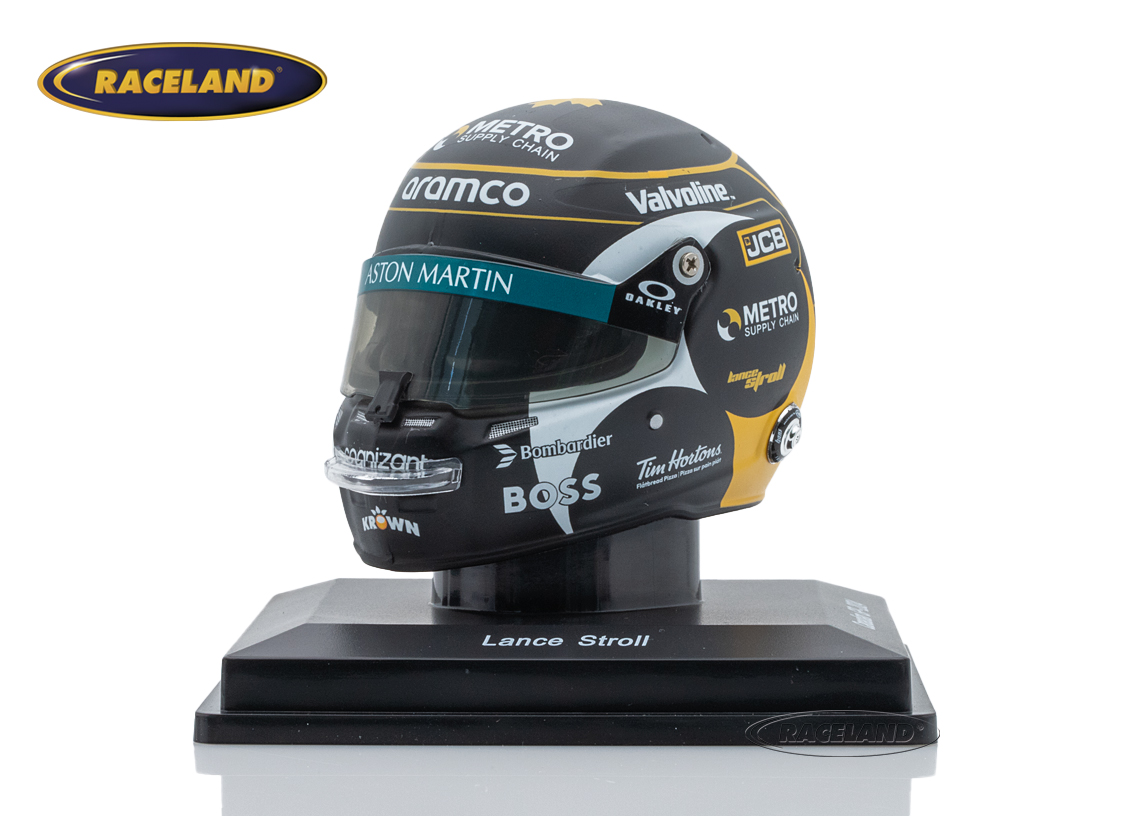 Helmet Aston Martin Aramco F1 Canadian GP 2024