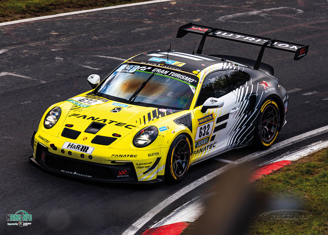 Porsche 911 GT3 Cup (992.1) BLACK FALCON Team FANATEC 20° Nürburgring 24H 2026