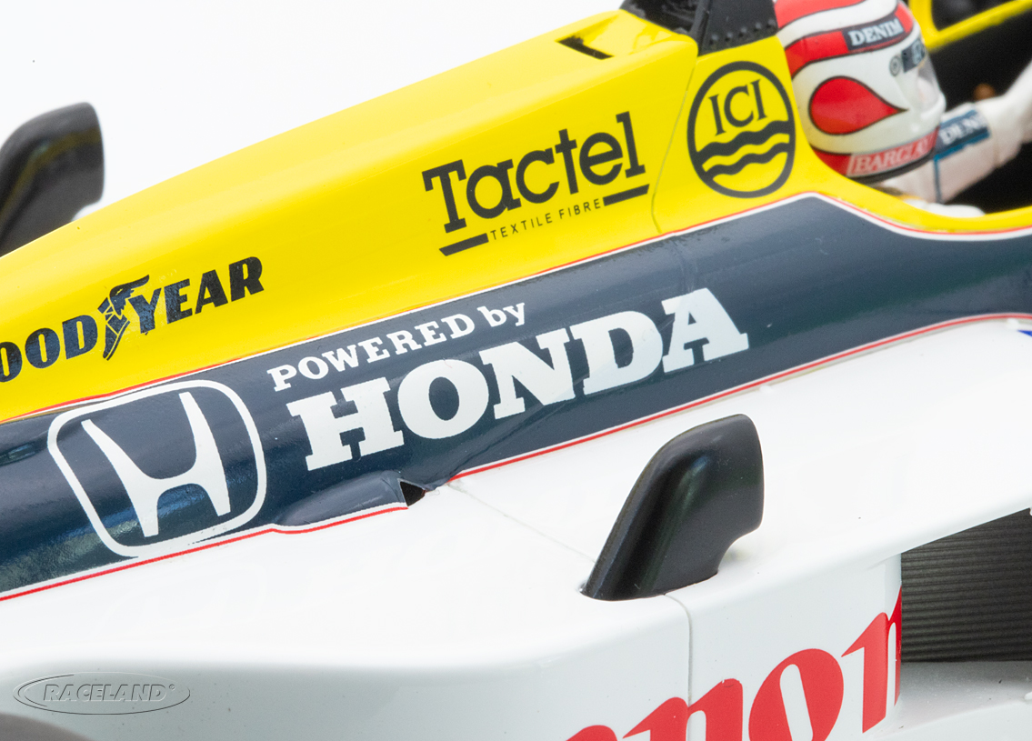 Williams FW11b Honda V6 Turbo F1 Canon winner Italian GP World Champion 1987