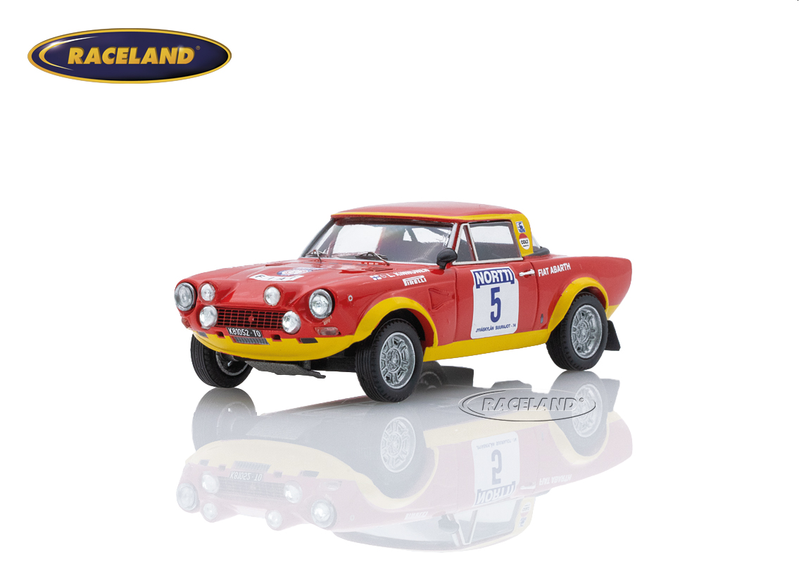 Fiat 124 Abarth Rallye 6° 1000 Lakes Rallye 1974
