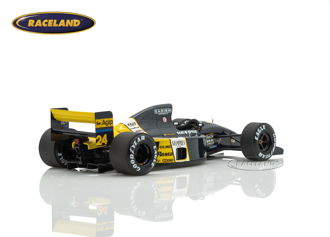 Minardi M191 Ferrari V12 F1 Belgian GP Spa 1991