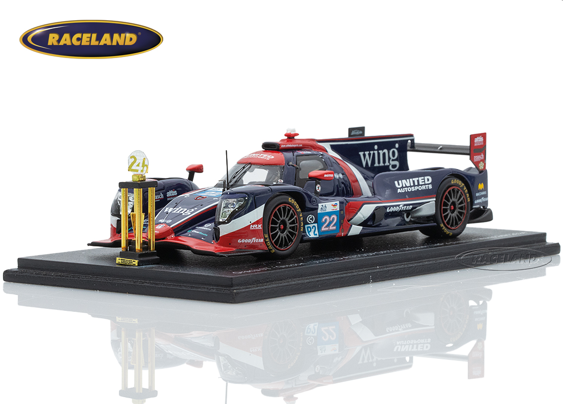 Oreca 07 Gibson United Autosports winner LMP2 15° Le Mans 2024