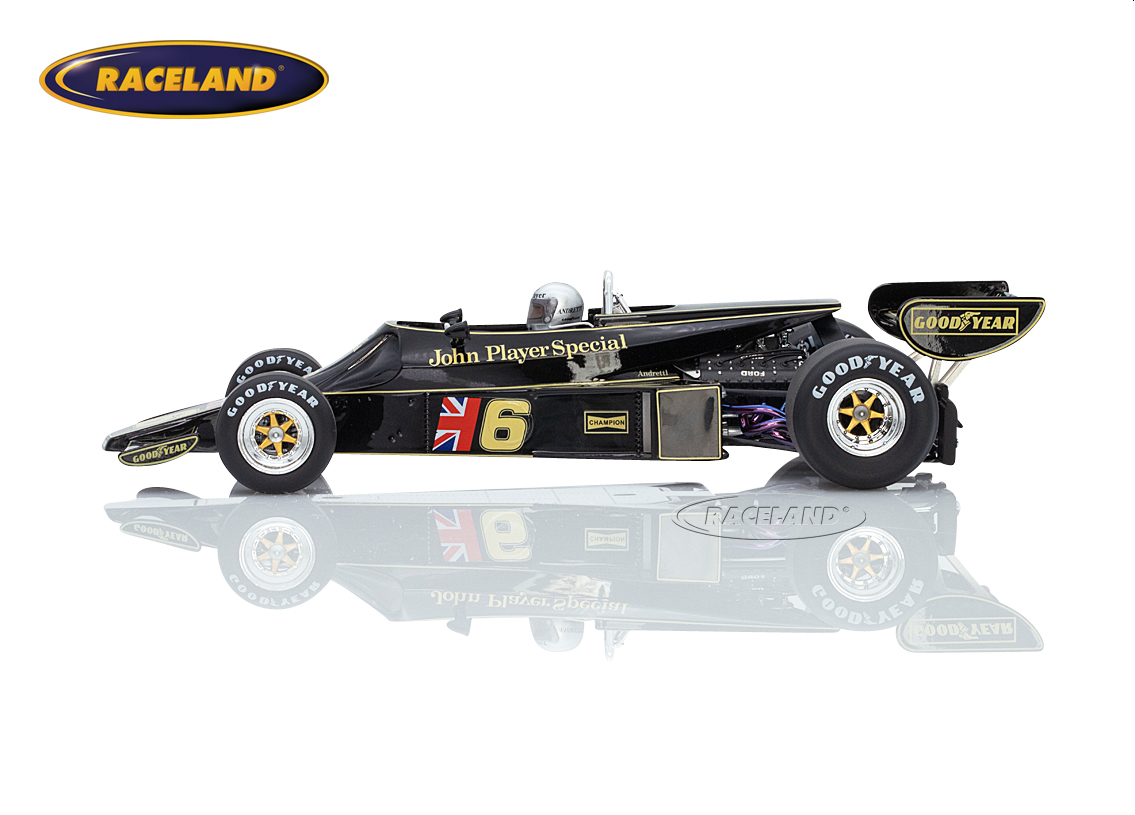 Lotus 77 Cosworth V8 F1 John Player Team Lotus Brazilian GP Interlagos 1976