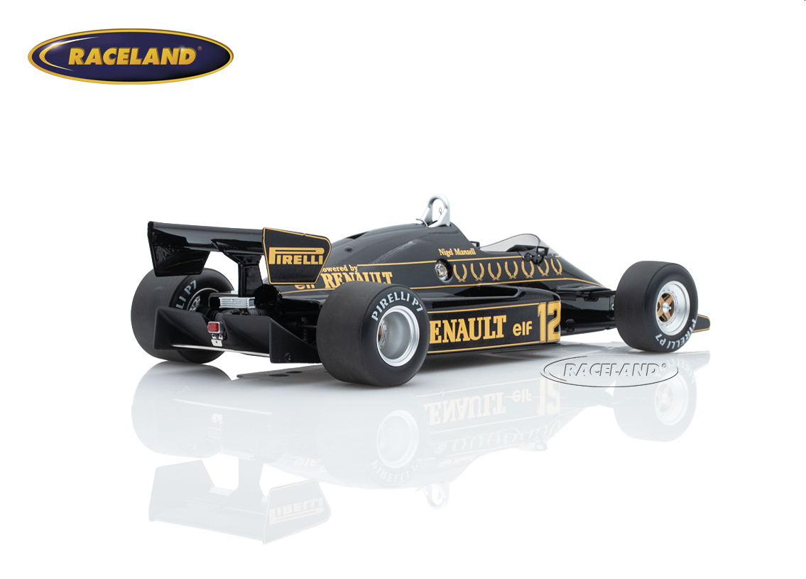 Lotus 94T Renault V6 F1 John Player Special 4° British GP Silverstone 1983