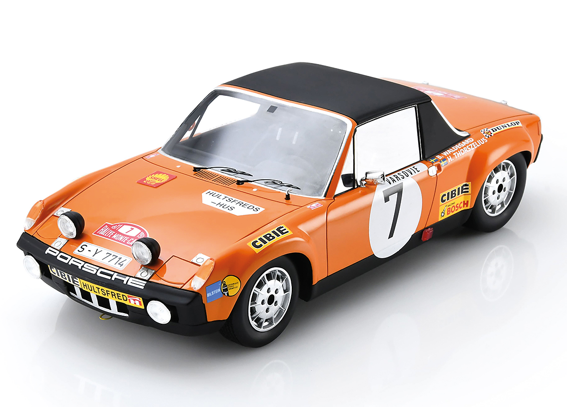 Porsche 914/6 Porsche System Engineering 3° Rallye Monte Carlo 1971