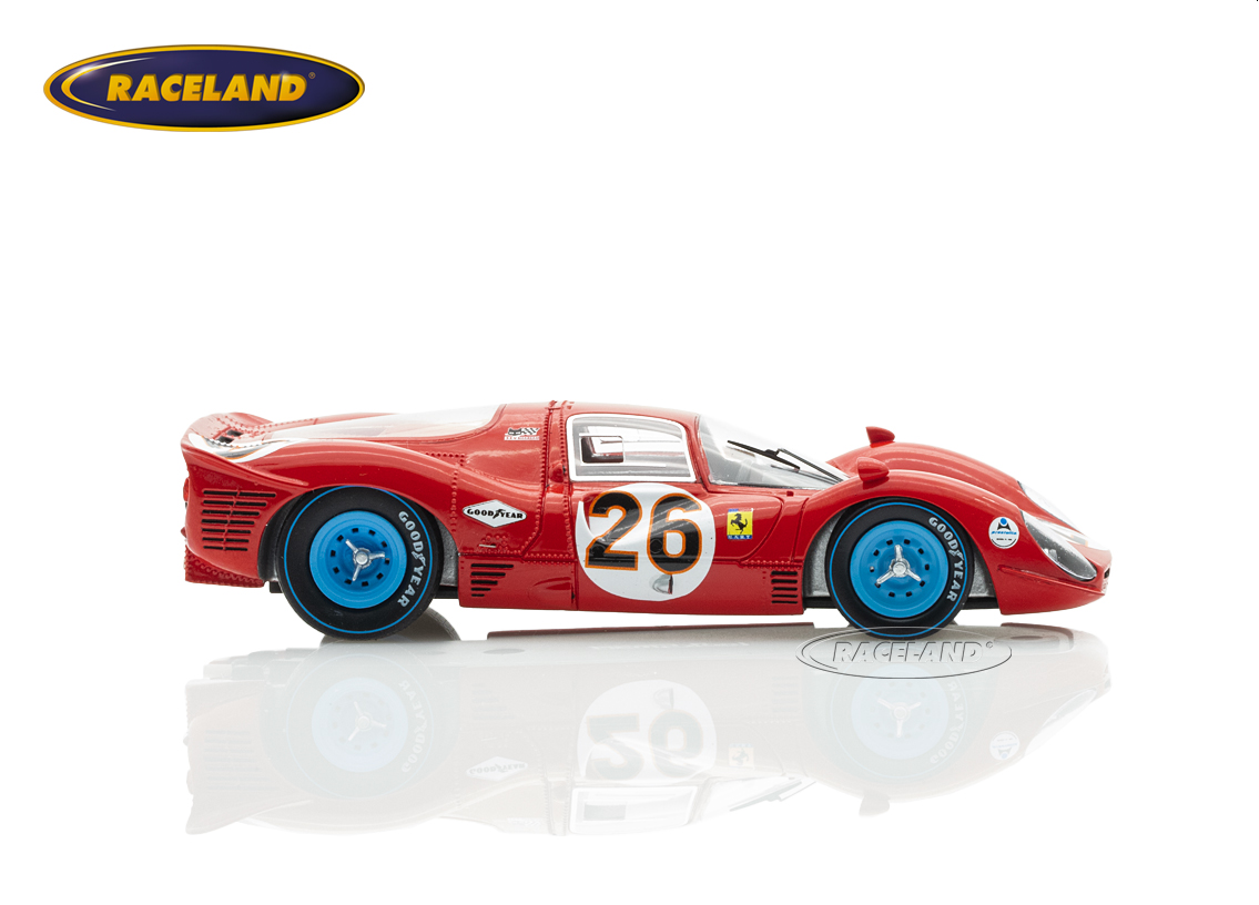 Ferrari 412 P Berlinetta N.A.R.T. 3° Daytona 24H 1967