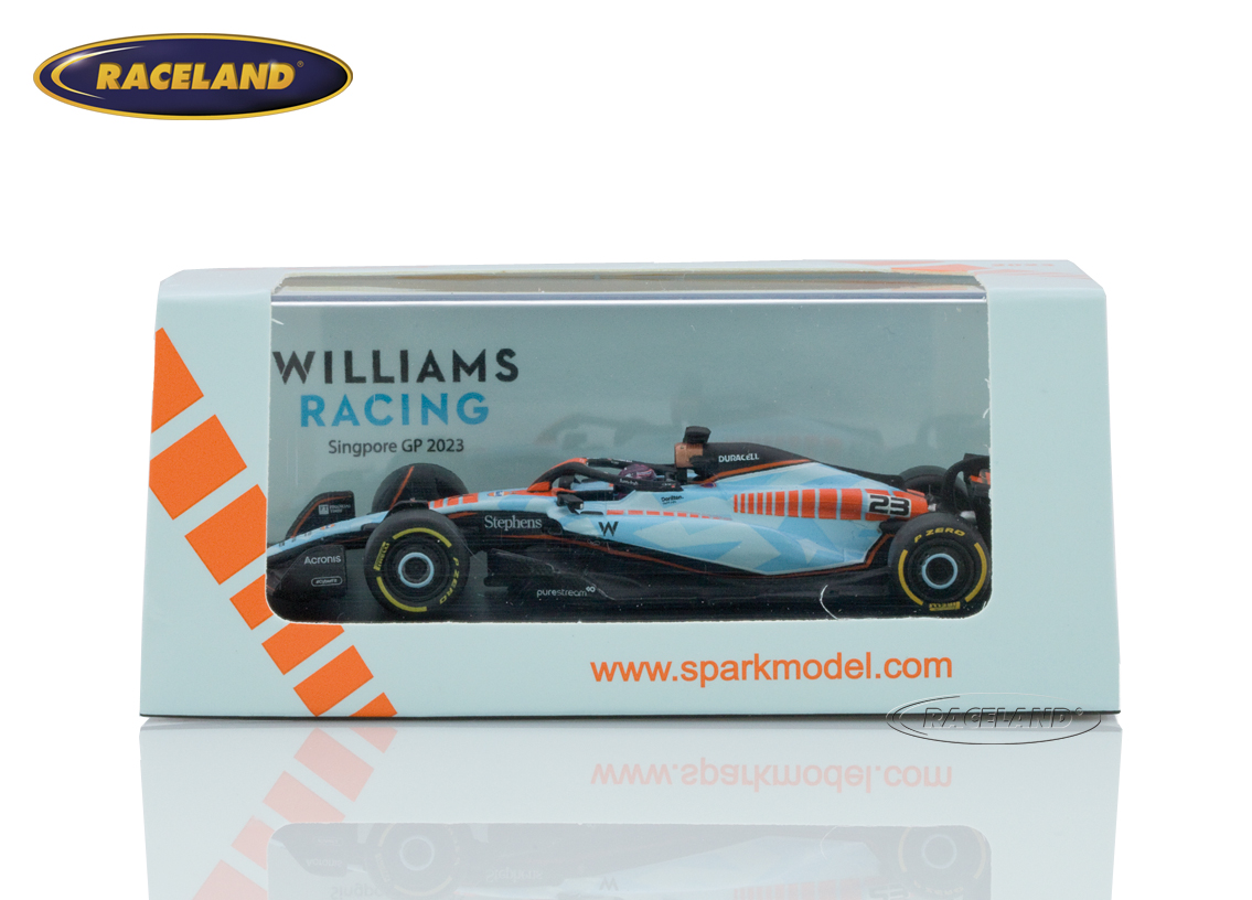 Williams FW45 Mercedes F1 Gulf Design 11° Singapore GP 2023