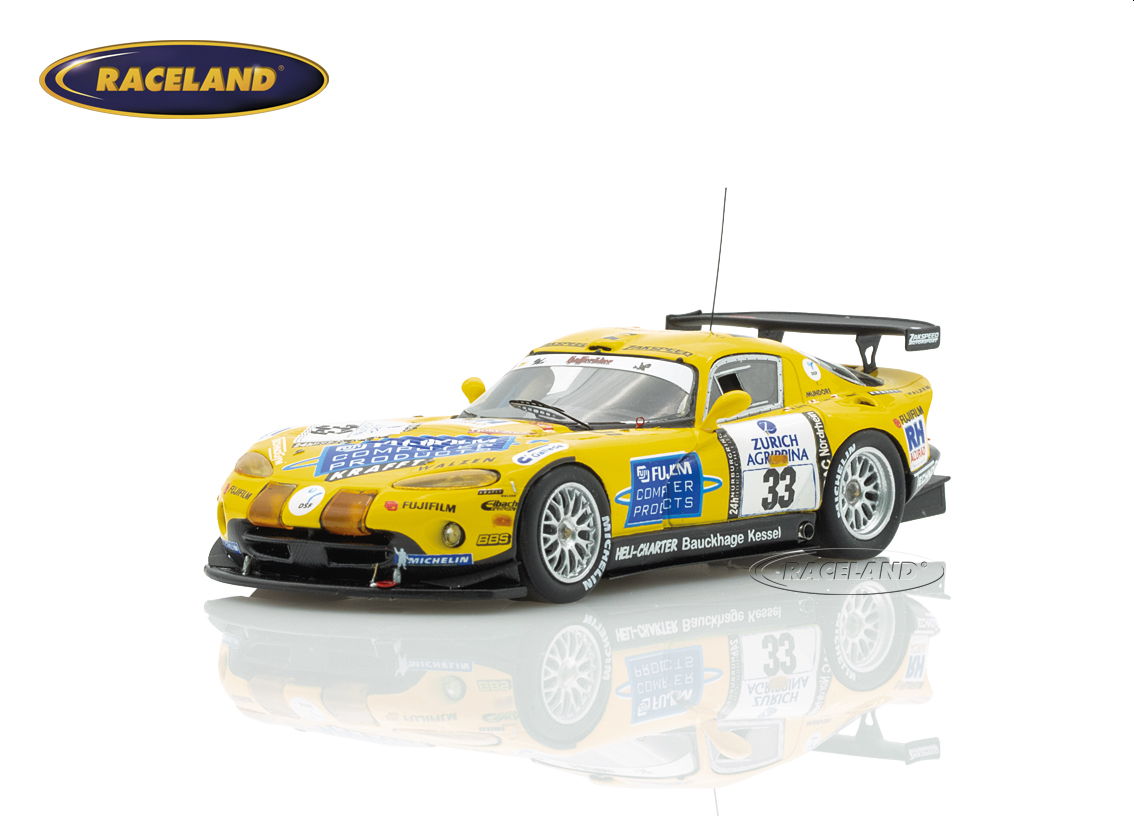 Chrysler Viper GTS-R Zakspeed Motorsport Fujifilm winner Nürburgring 24H 2001