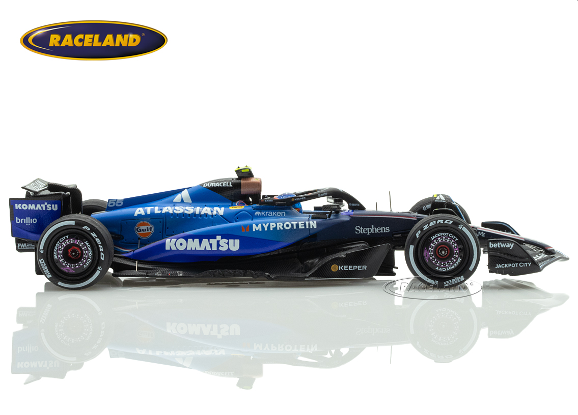 Williams FW47 Mercedes F1 Atlassian 3° Azerbaijan GP 2025