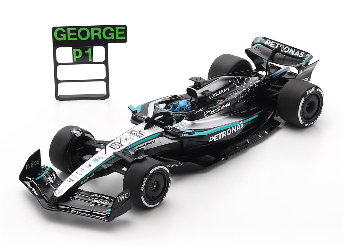 Mercedes F1 W16 AMG Petronas F1 winner Canadian GP 2025