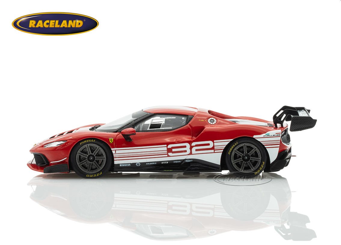 Ferrari 296 Challenge 2023 - red