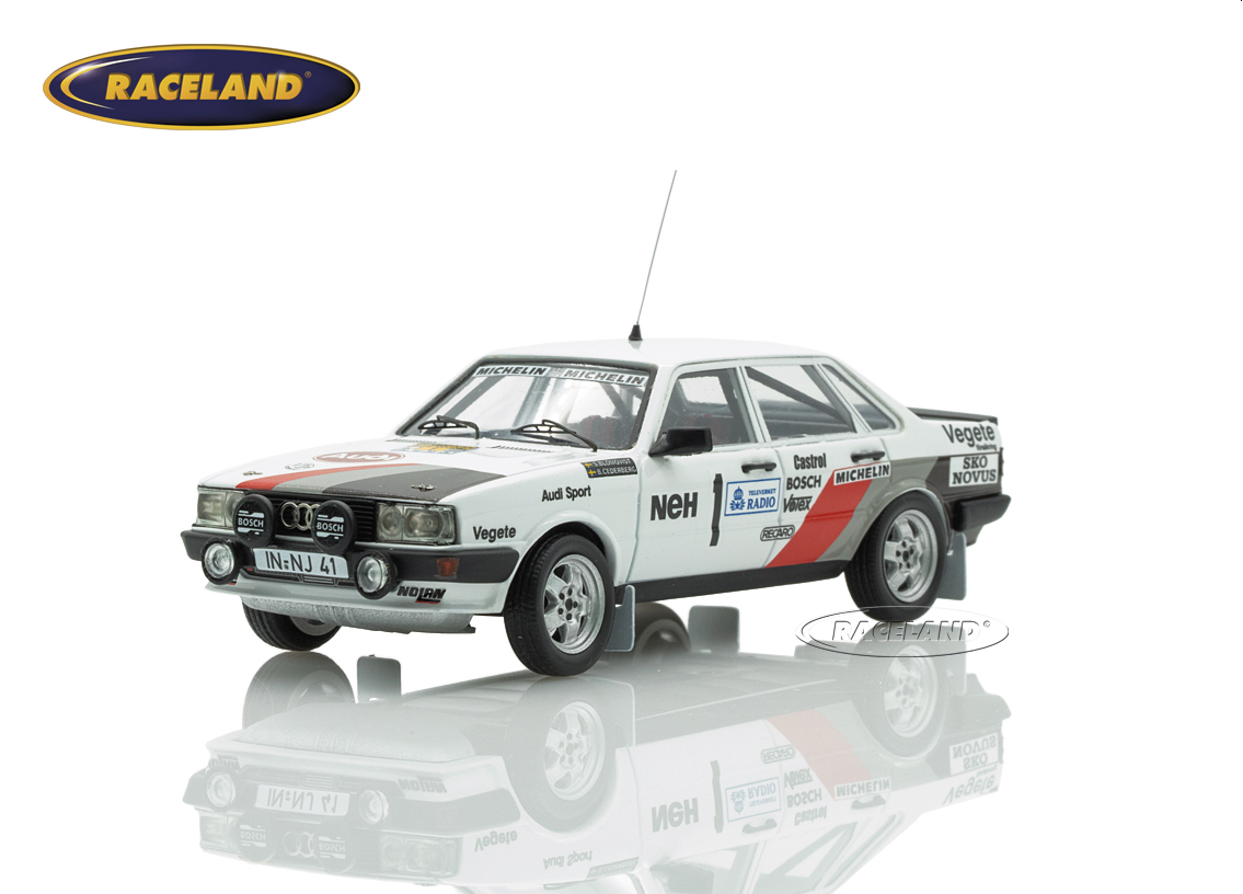 Audi 80 Quattro 2° Rallye Sweden 1983