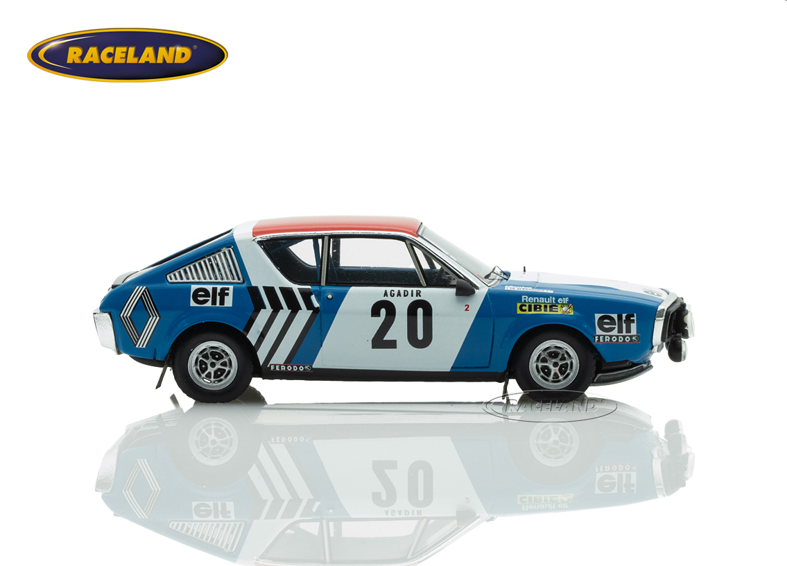 Renault 17 Gordini Alpine Renault 5° Rallye Monte Carlo 1975
