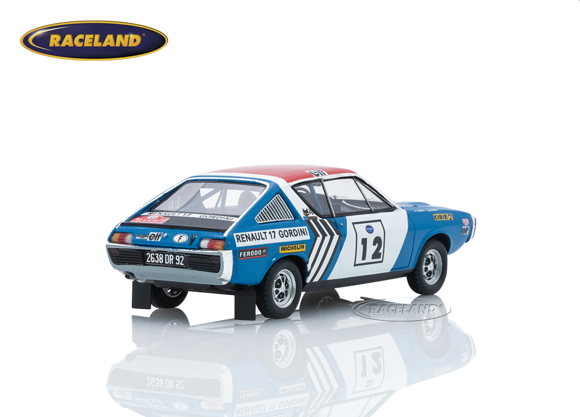 Renault 17 Gordini winner Rally Press on Regardless Michigan WRC 1974