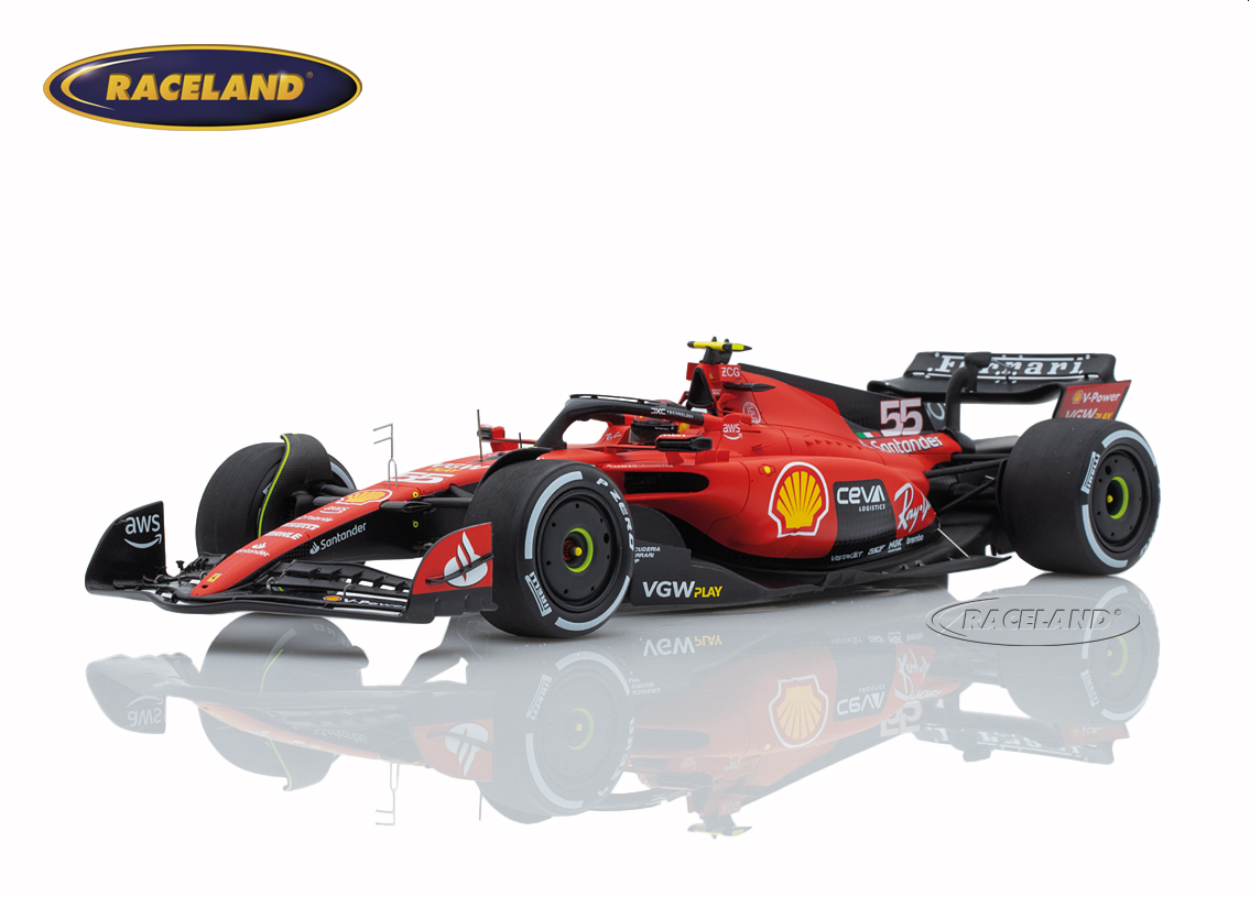 Ferrari SF-23 F1 Scuderia Ferrari winner Singapore GP 2023