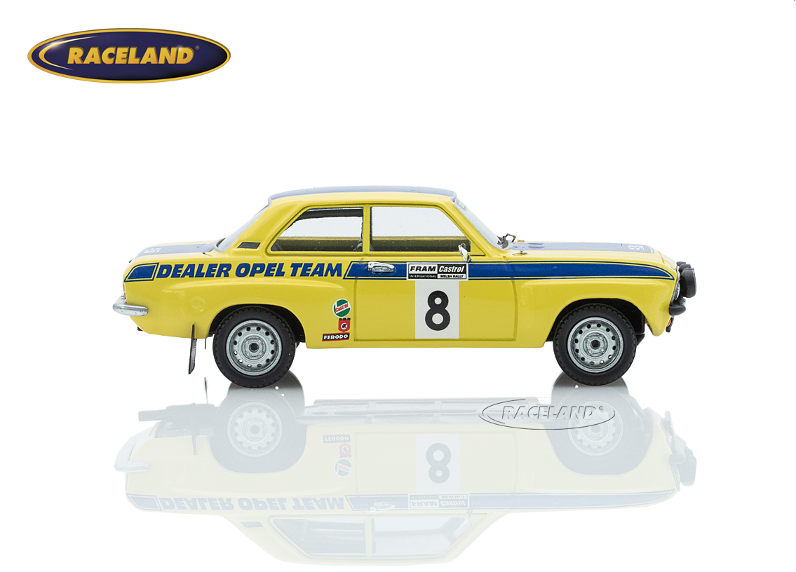 Opel Ascona 1.9SR Opel Dealer Team 4° Welsh Rallye 1974