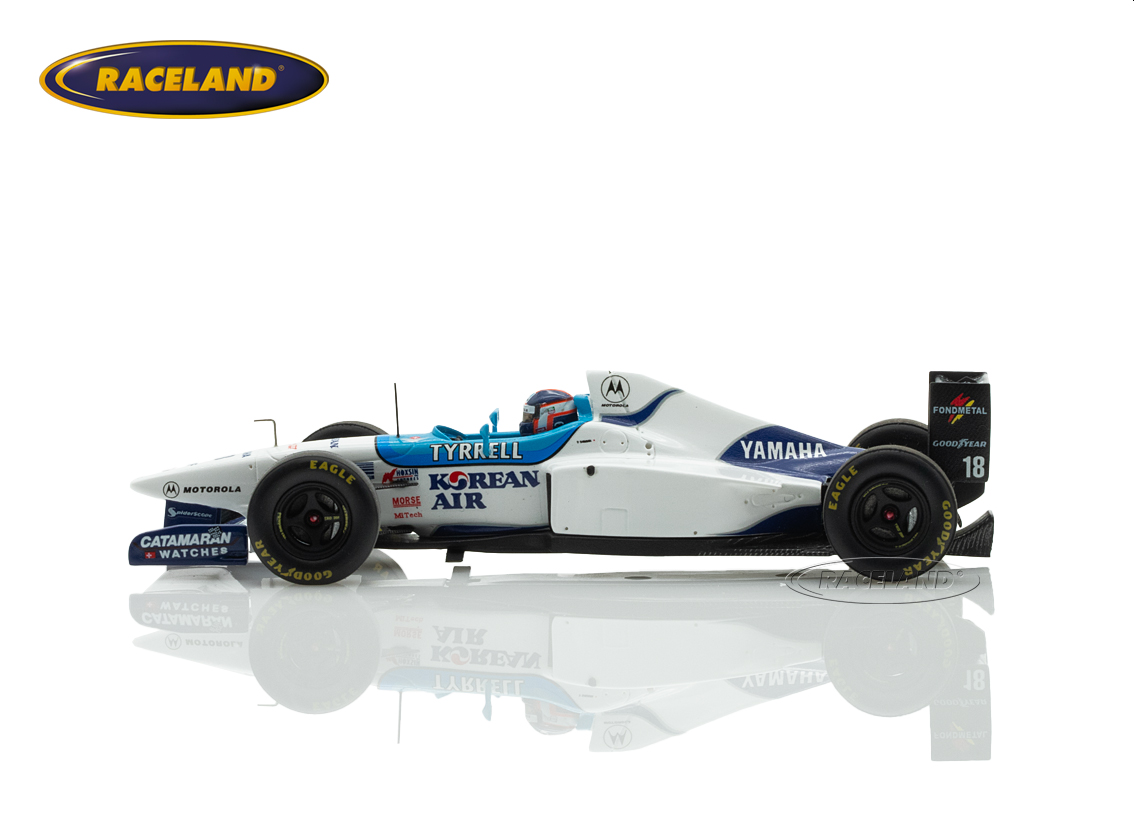Tyrrell 024 Yamaha V10 F1 German GP Hockenheim 1996
