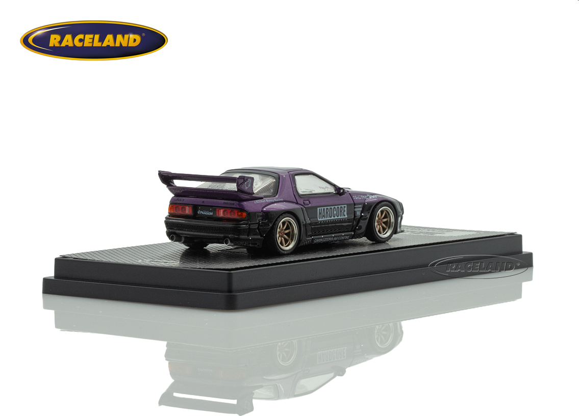 Mazda RX7 FC3S Pandem Rocket Bunny widebody kit - purple