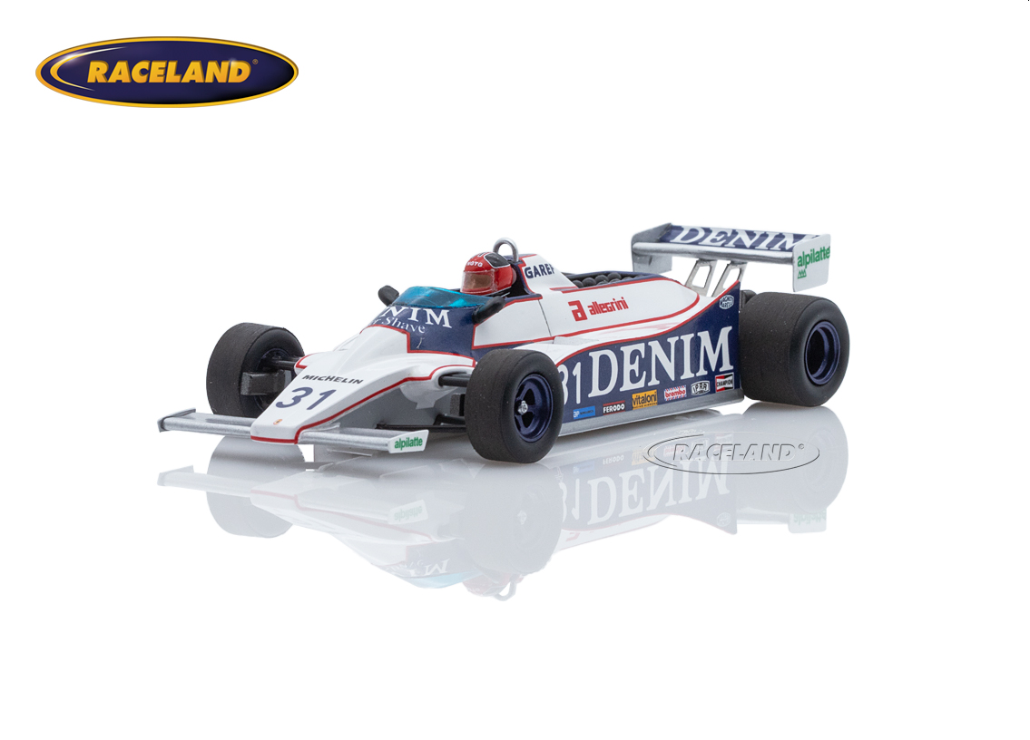 Osella FA1B Cosworth V8 F1 Denim 13° Belgian GP Zolder 1981