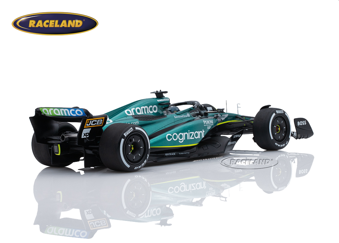 Aston Martin AMR23 Mercedes F1 Aramco Cognizant 6° GP Bahrain 2023