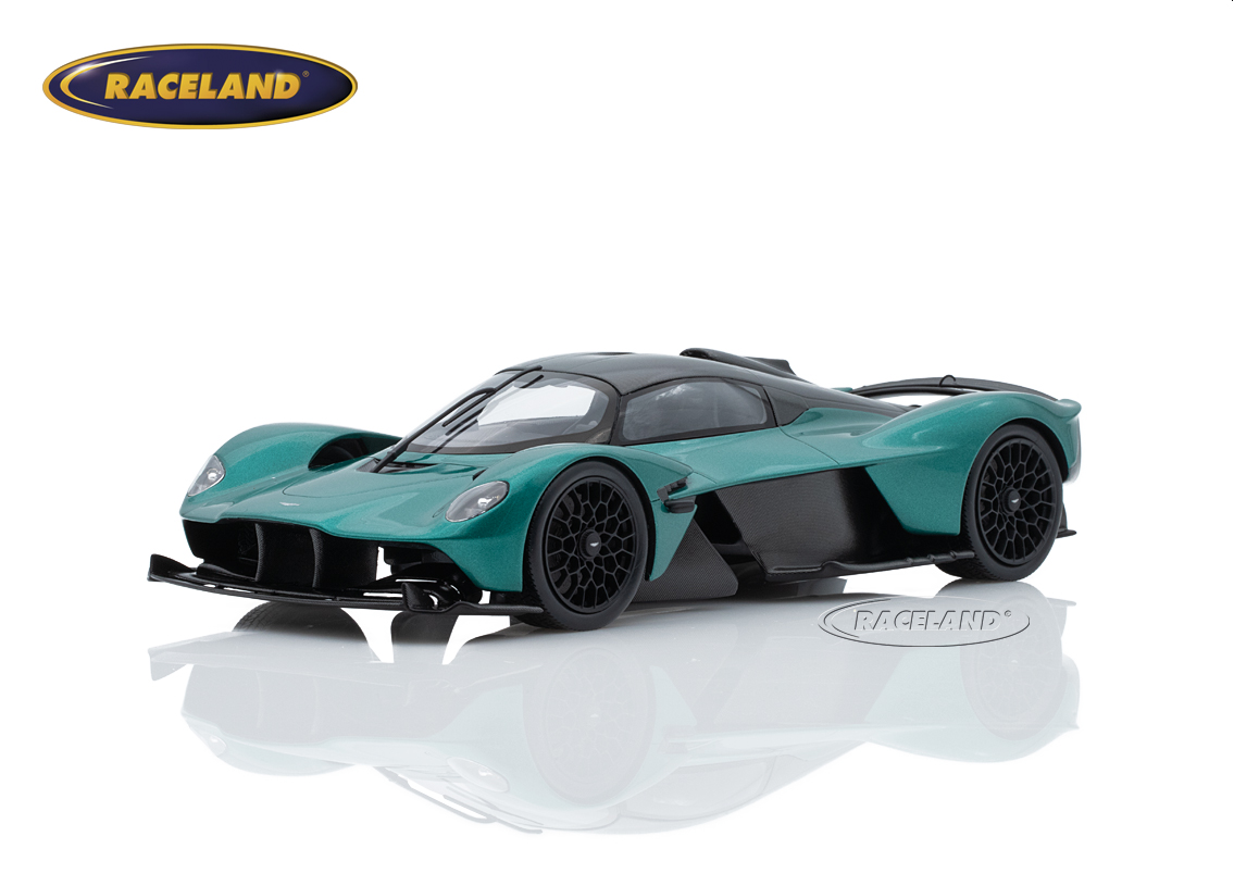 Aston Martin Valkyrie 2021 - green metallic AMR F1