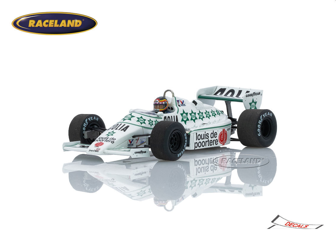 Arrows A6 Cosworth V8 F1 Golia Italian GP Monza 1983